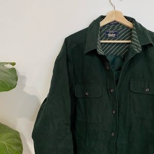 Cotton Light Jacket Dark Green Levi’s